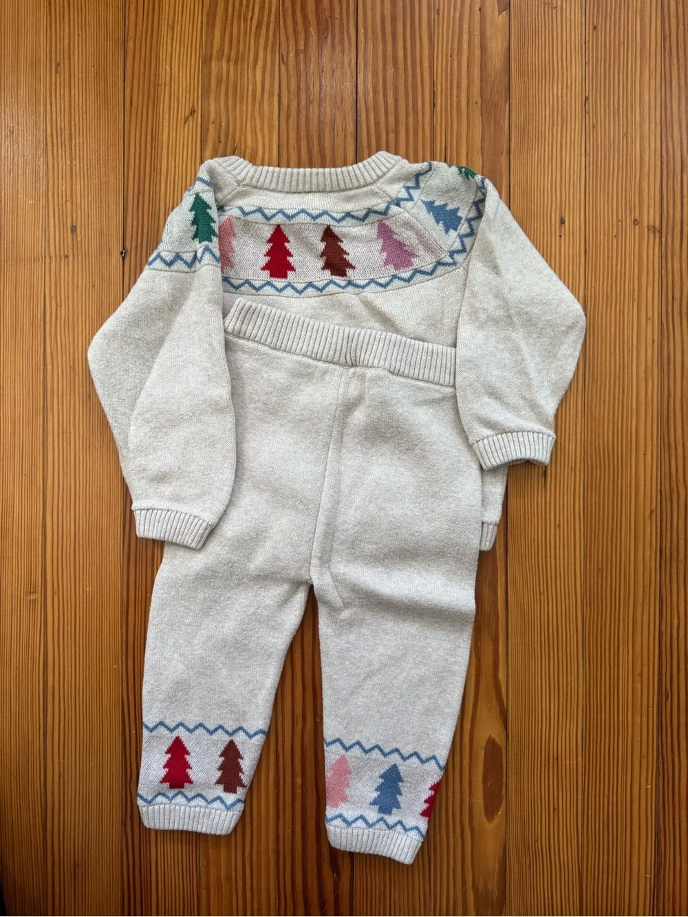Hanna Andersson Winter Sweater Set, 100% organic cotton, 12-18 months